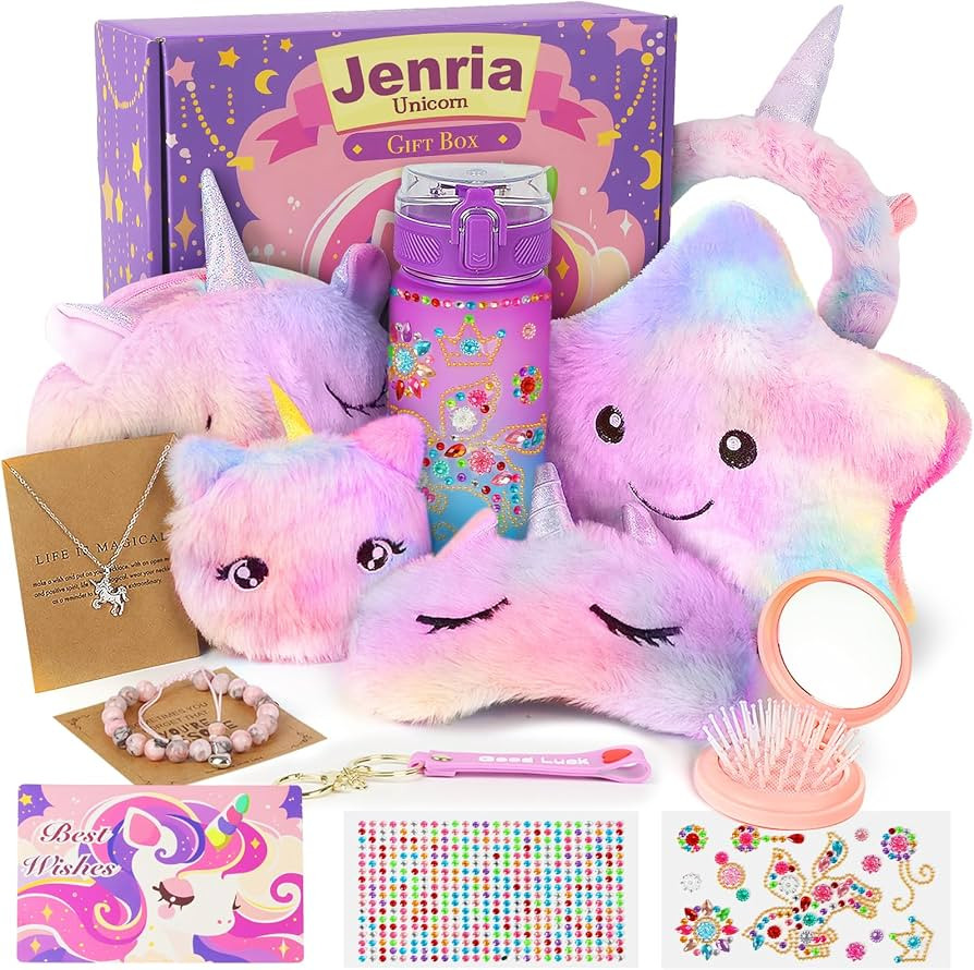 Jenria Unicorn Gifts for Girls, Christmas Birthday Gifts for Girls Age 3 4 5 6 7 8 9 10 Years Old... | Amazon (US)