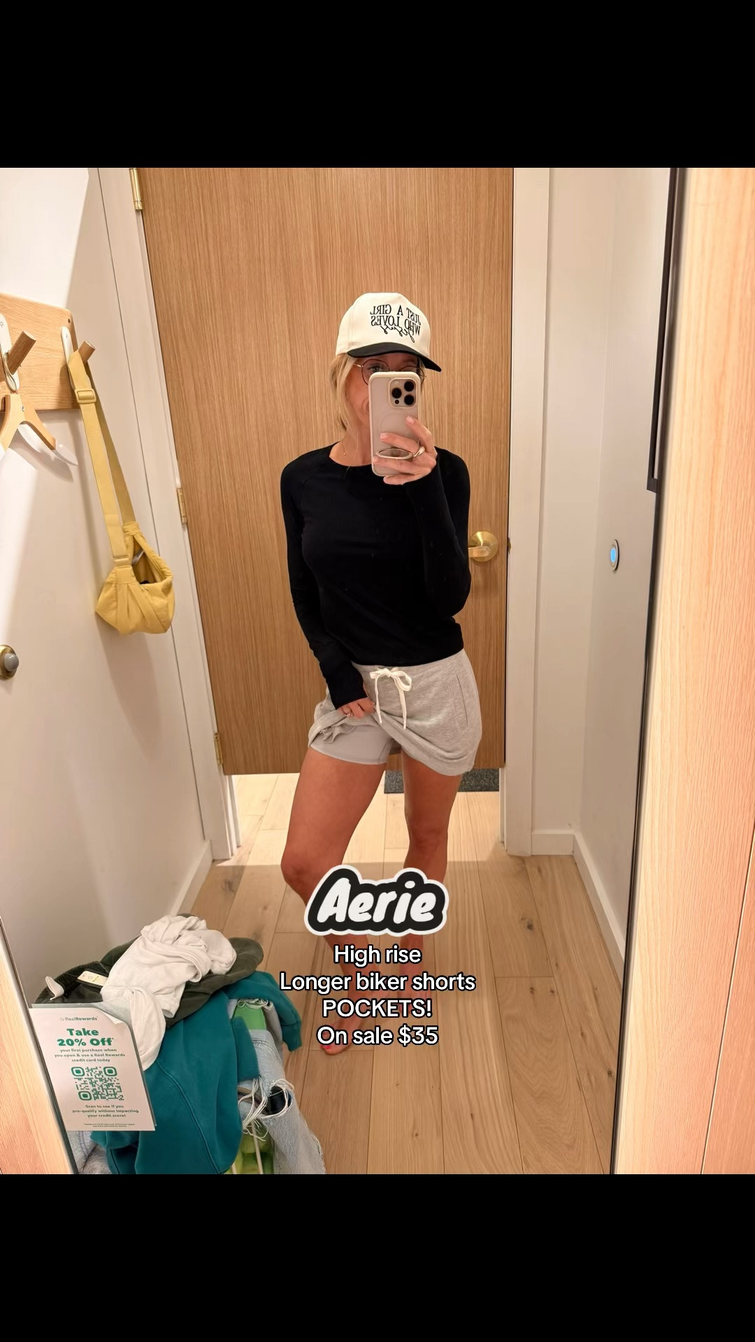 XS across the board! The aerie one is my favorite: most comfy and fit the best. I didn’t like the fit of the Target one on me. Walmart was a perfect balance- fit well and only $9!

#LTKootd #LTKmomlife #LTKOver40