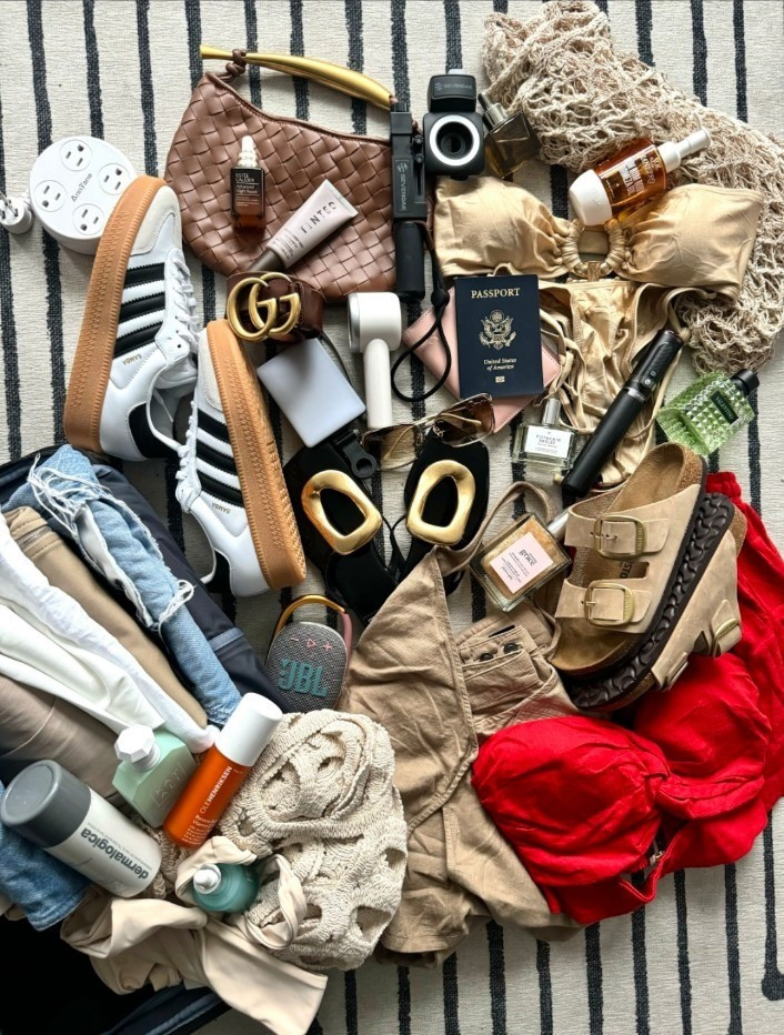 what I packed for trip to Italy#travel #travelessentials #shoes #bags #beauty #fashion #skincare #amazonfinds

#LTKTravel #LTKBeauty #LTKStyleTip