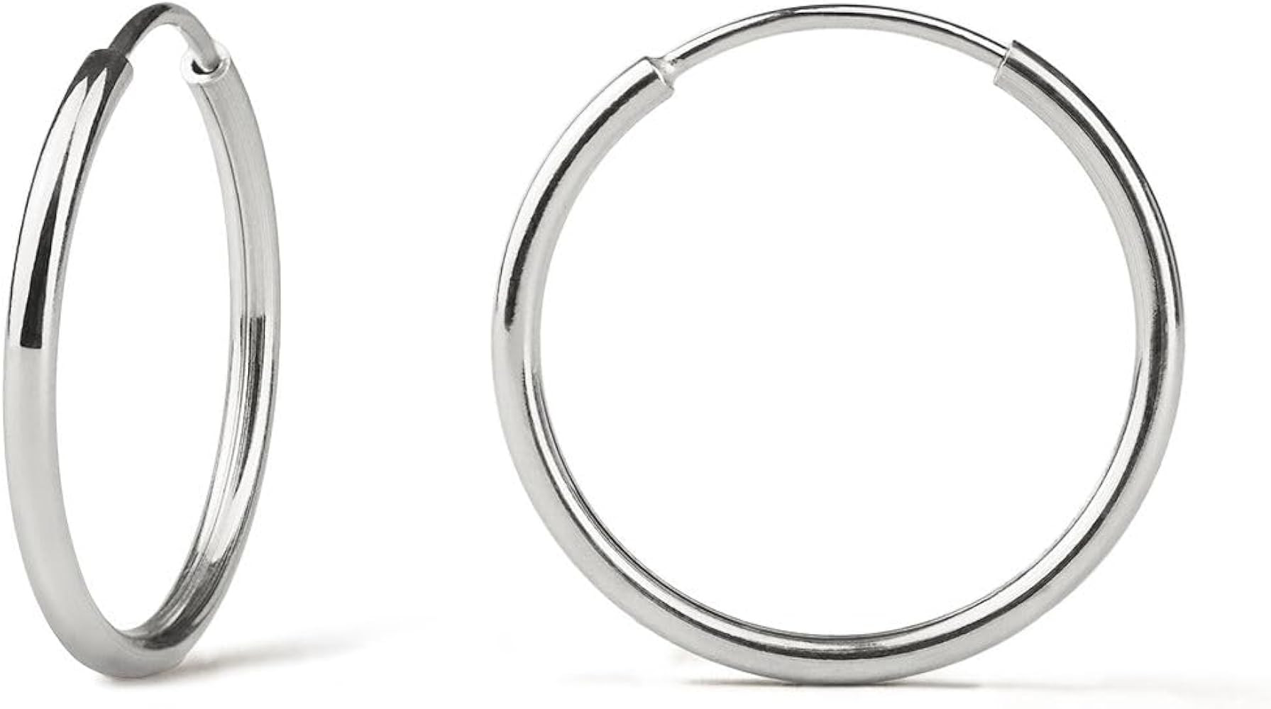 Made By Mary Live In Hoop Earrings – Minimalist Lightweight Hoop Earrings | Elegant Jewelry for... | Amazon (US)