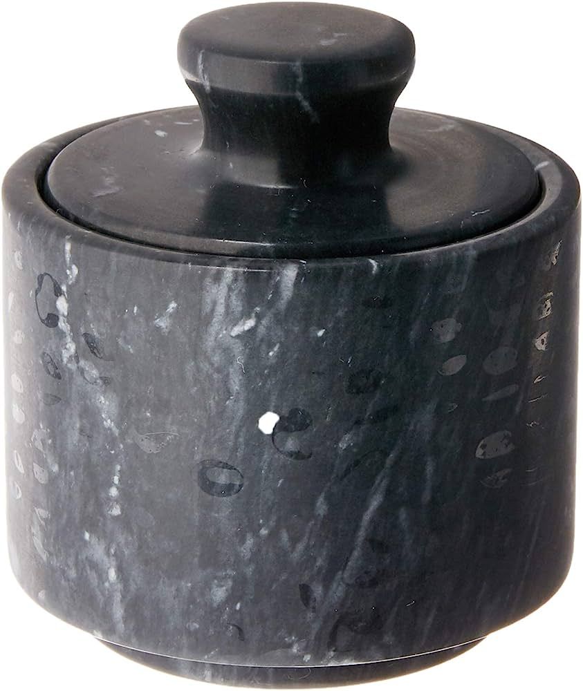 Fox Run Marble Salt Cellar, Black 3 x 3 x 3 inches | Amazon (US)