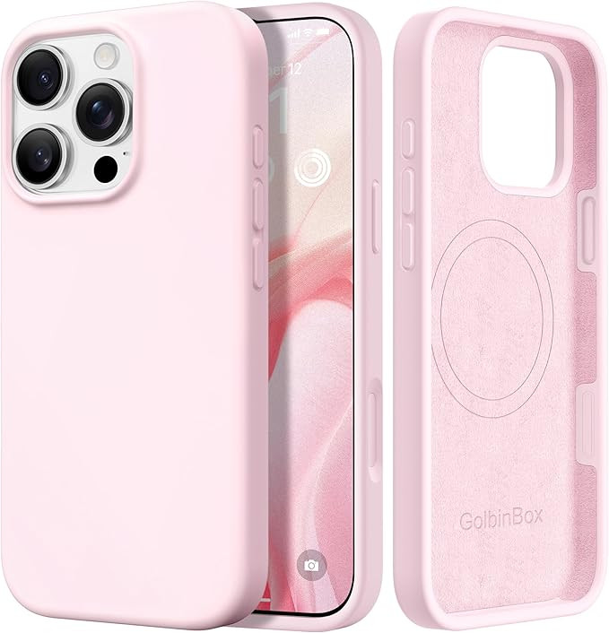 GolbinBox Magnetic for iPhone 16 Pro Max Case, Compatible with MagSafe, [Soft Anti-Scratch Microf... | Amazon (US)