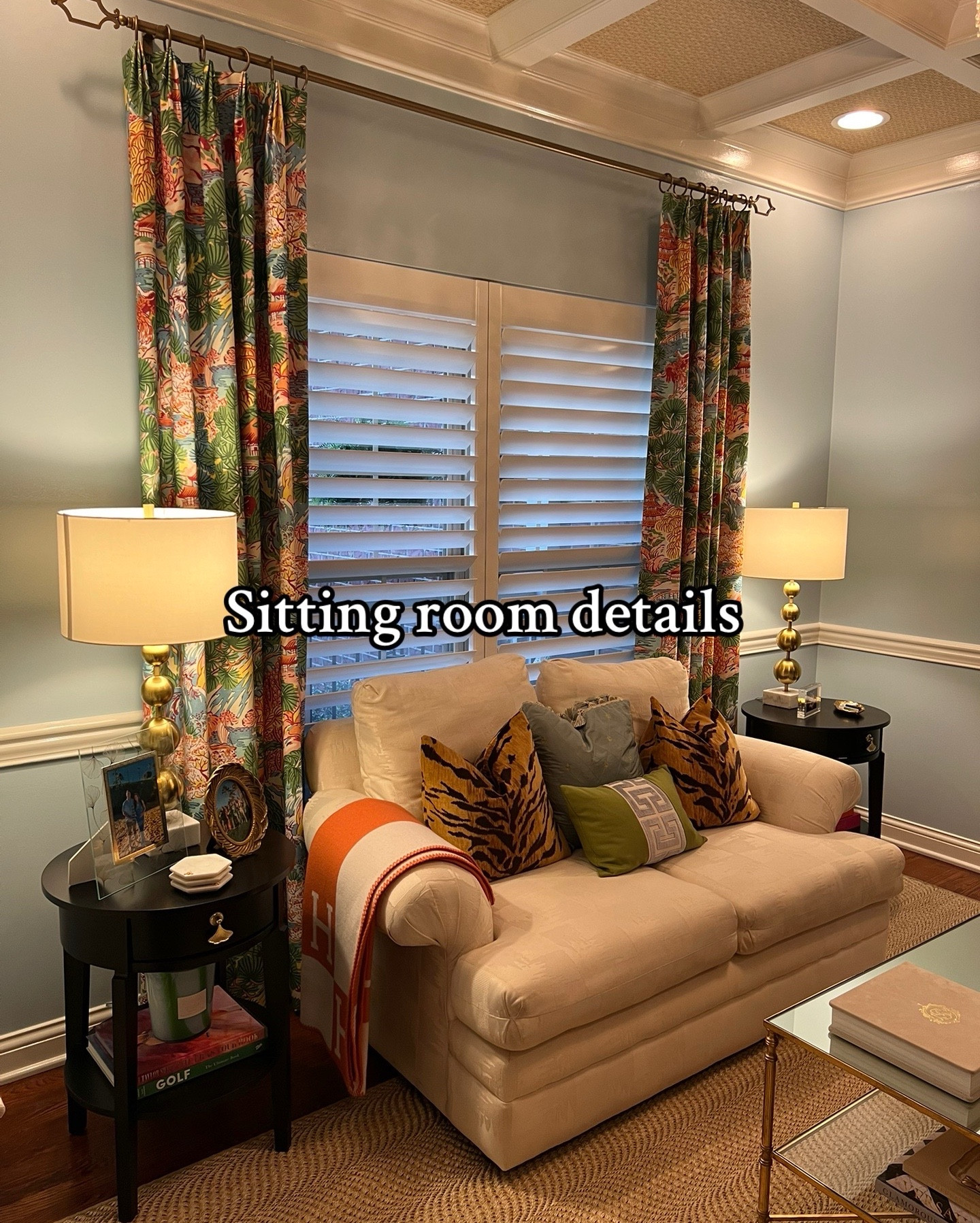 Sitting room details 🩵 

Little design company - Wayfair - HomeGoods - home decor - interior design - down pillows - tiger pillows - preppy aesthetic - preppy home decor - grandmillennial style - chinoiserie chic - grandmillennial decor - lumbar pillows - chess set - living room - sitting room - family room - 

#LTKHome #LTKSeasonal #LTKFamily