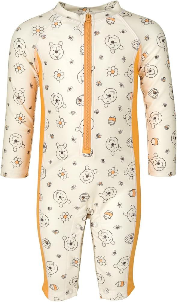 Disney Winnie The Pooh Minnie Mouse Half Zip Sunsuit Newborn to Toddler | Amazon (US)
