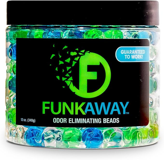 FunkAway Odor Eliminating Beads, 12 oz., Supercharged Odor Absorbing Beads for the House, Car or ... | Amazon (US)