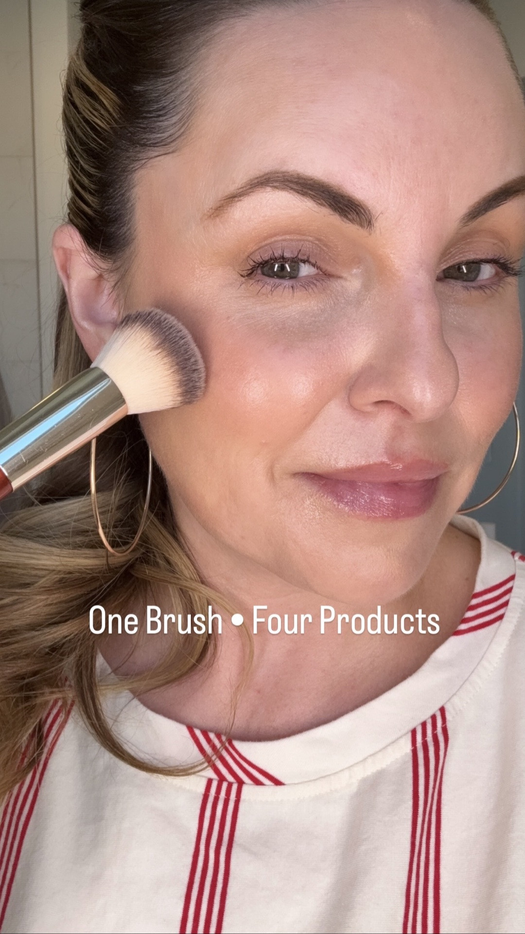 One brush. A few cream products. Five minutes. ✨

This has become one of my favorite ways to create a fresh, effortless summer makeup look. Using one brush keeps everything soft, seamless, and easy—perfect for everyday makeup when you want to look polished without spending a lot of time.

I’ve linked everything I’m using here so you can recreate the look. 🤍

#LTKBeauty #LTKOver40