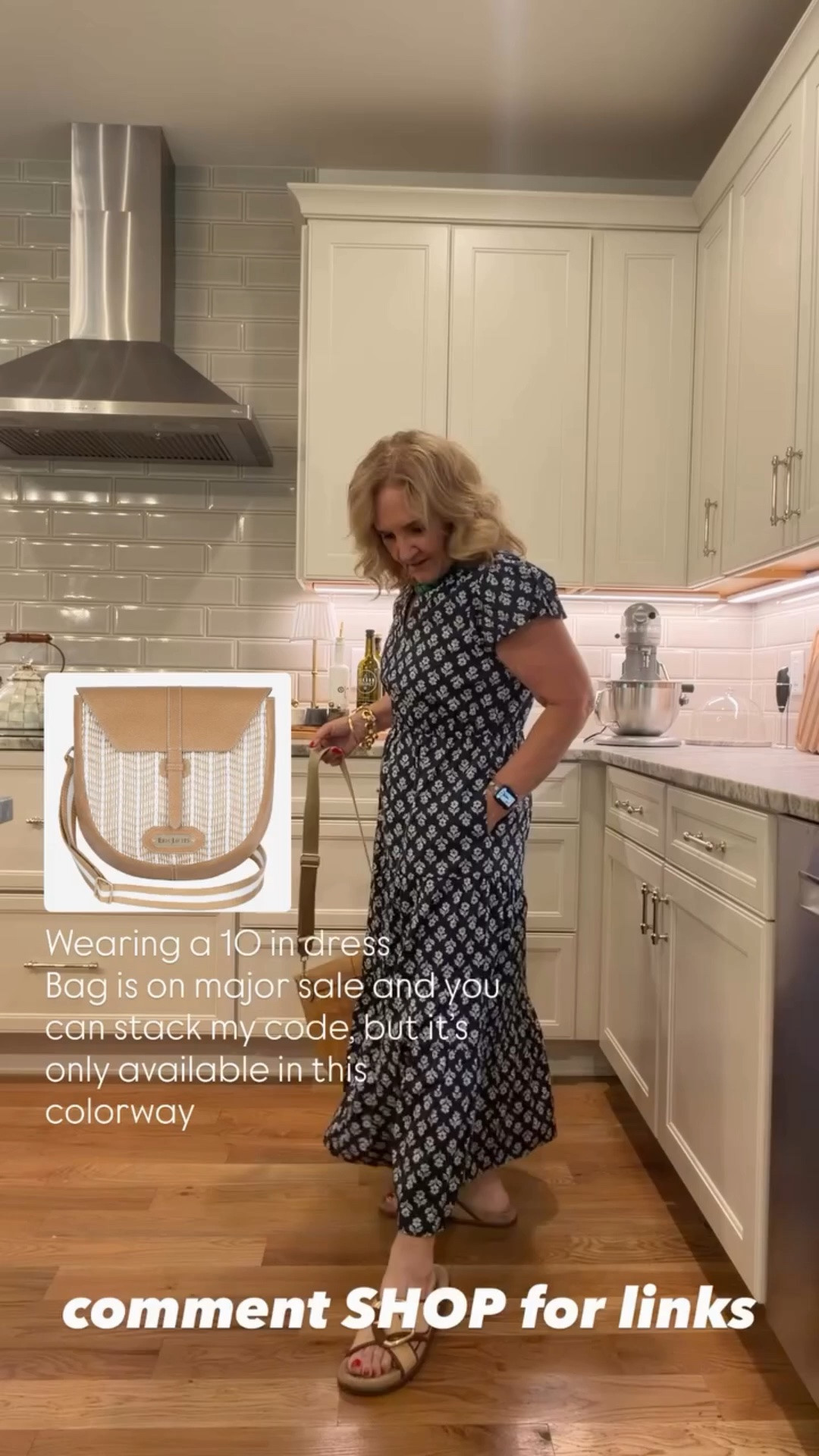 Links are pictures. Don’t comment shop. 
Wearing a 10 in dress 
Bag is on major sale and you can stack my code, but it’s only available in this colorway 
Code NANETTE

#LTKSaleAlert #LTKOver40 #LTKootd