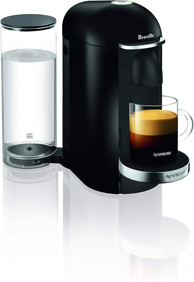 Nespresso Vertuo Plus Deluxe Coffee and Espresso Maker by Breville, Black | Amazon (US)