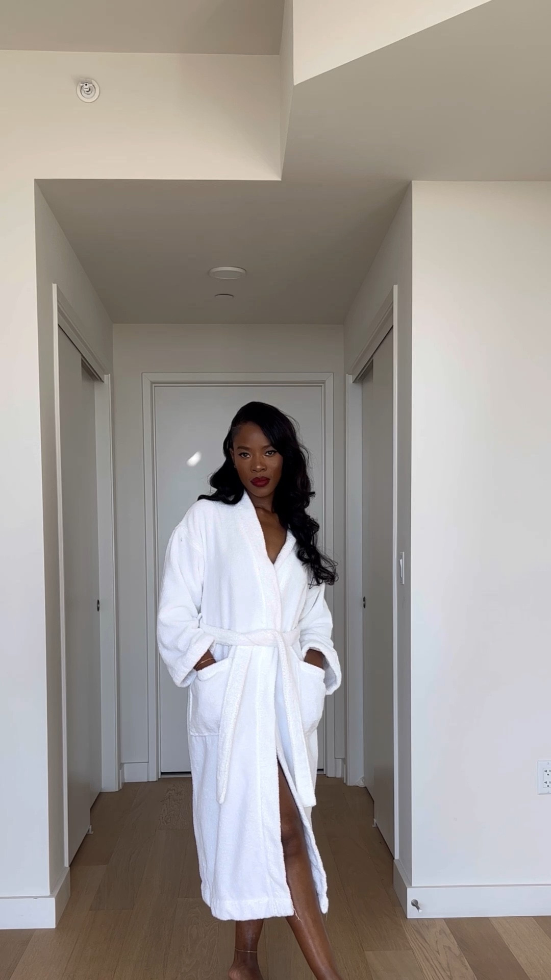 All white affair ! I tried to find the most similar items to replace with the ones I couldn’t find 