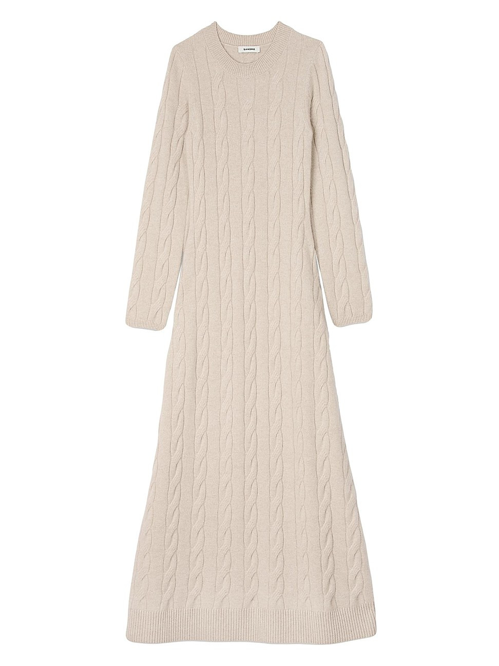 Women's Cable Knit Maxi Dress - Beige - Size 6 | Saks Fifth Avenue