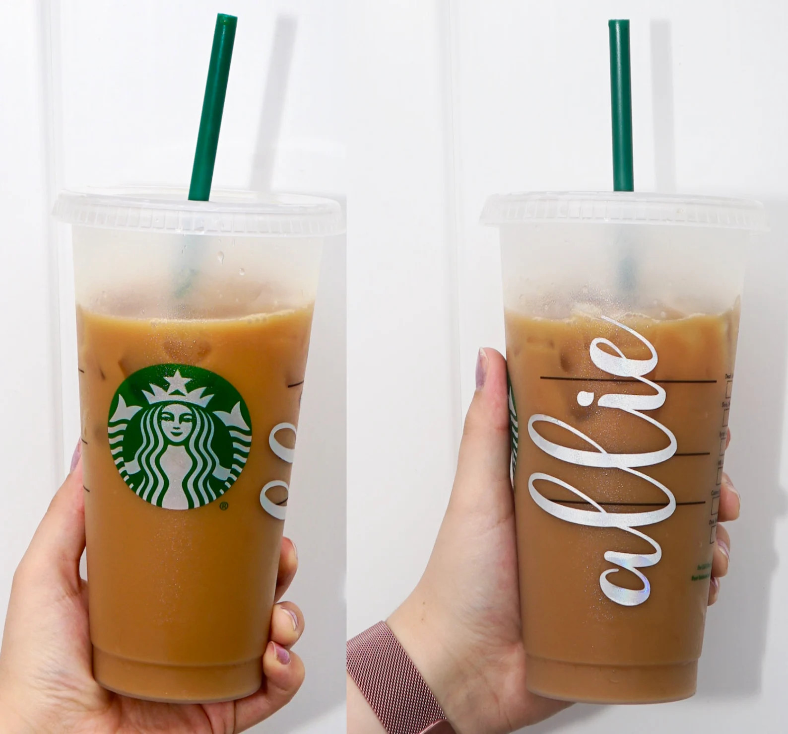 Ice Coffee Cup  Starbucks Personalized Cup  Venti Reusable | Etsy | Etsy (US)