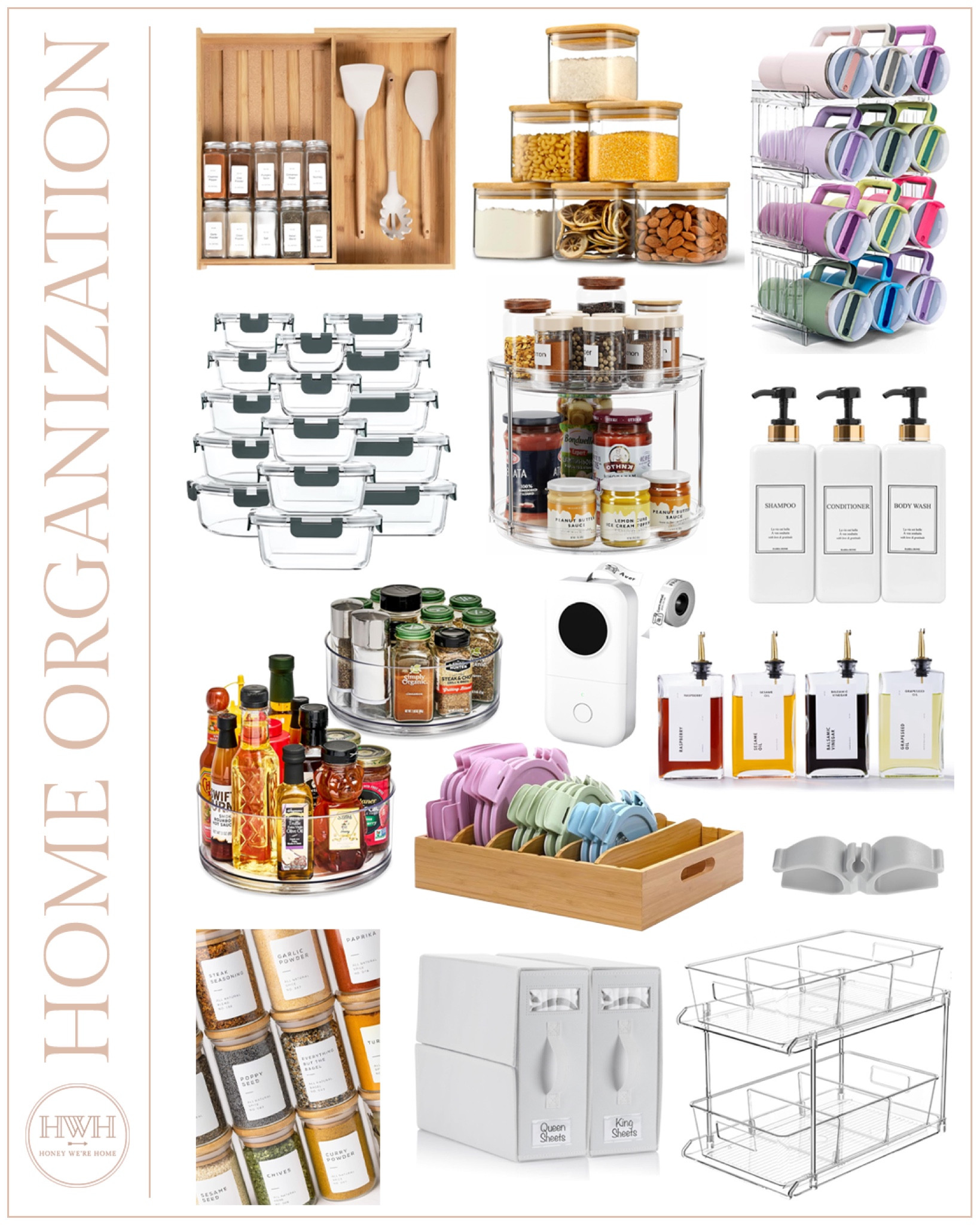 Amazon Home Organization Faves 🏡❤️🧺

#LTKFamily #LTKHome #LTKFindsUnder50