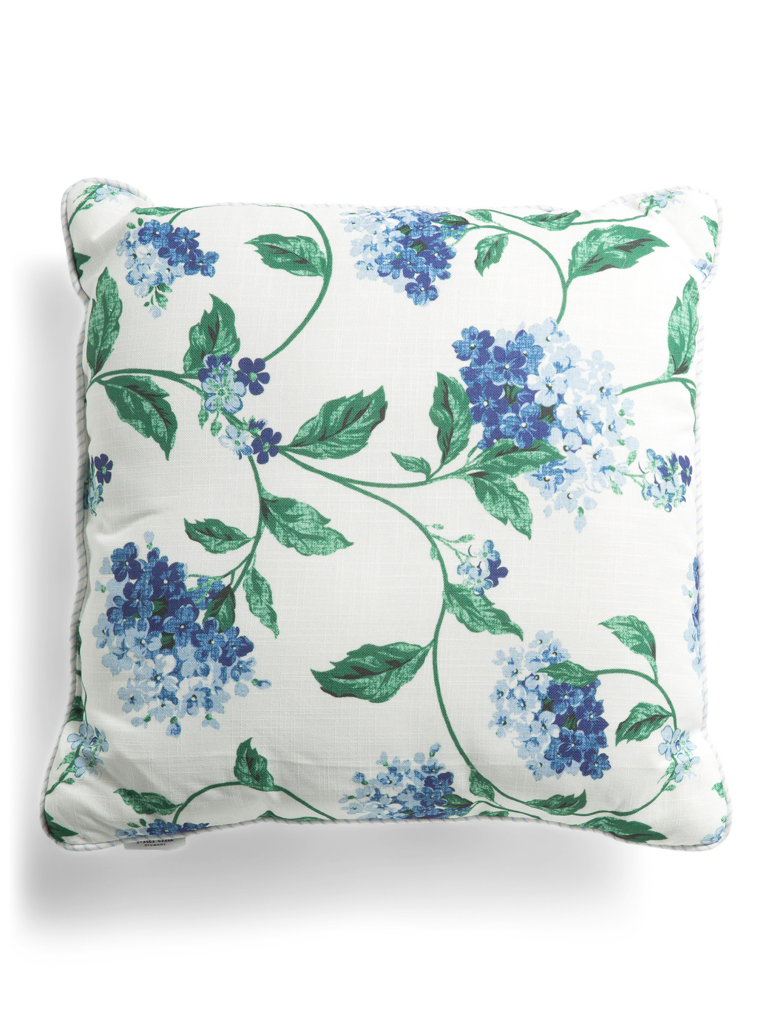20x20 Outdoor Indoor Hydrangea Print Pillow | TJ Maxx