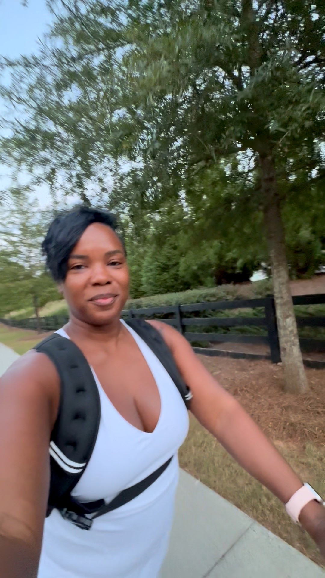 Daily walk with my sweet girl and my weighted vest. 

#LTKBaby #LTKActive #LTKKids