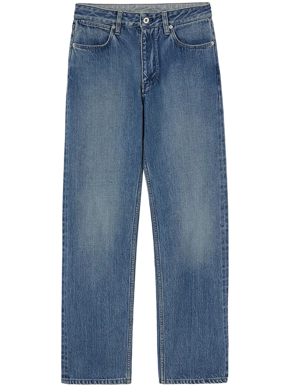 Jil Sander logo-appliqué straight-leg Jeans  - Farfetch | Farfetch Global