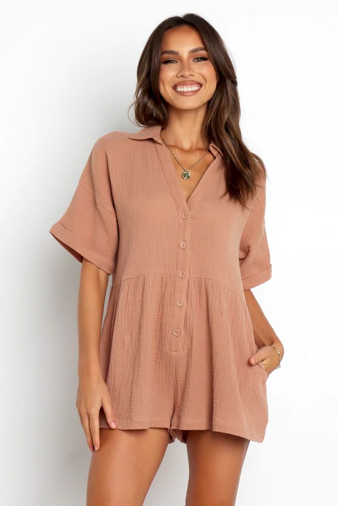 Winny Romper - Mocha | Petal & Pup (AU)