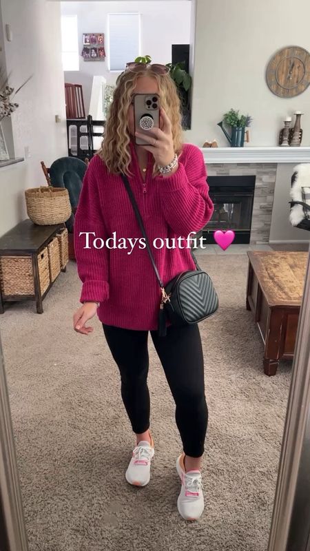 Casual Valentine’s Day outfit with an oversized quarter zip pink sweater, leggings, and new balance sneakers. I sized up 1 for an oversized fit. #valentines #ltkunder100 #ltkfitness #ltkitbag #ltkshoecrush 


//Amazon outfit ideas, casual outfit ideas, casual fashion, amazon fashion, found it on amazon, amazon casual outfit, cute casual outfit, outfit inspo, outfits amazon, outfit ideas, Womens shoes, amazon shoes, Amazon bag, purse, size 4-6, winter outfit Amazon, early spring outfits

#LTKstyletip #LTKSeasonal #LTKfindsunder50