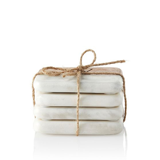 Wood and Marble Coasters | Mark and Graham