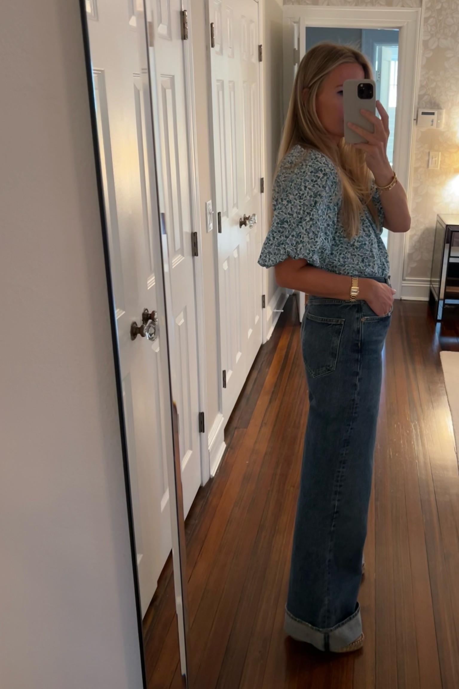Agolde cuffed denim 

#LTKstyletip #LTKSeasonal #LTKFind