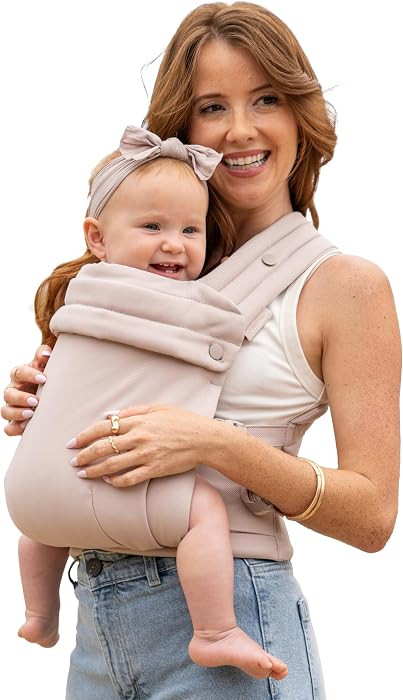 Infantino Honey Blossom Baby Carrier Ergonomic 7-40 lbs, Toasted Almond | Amazon (US)