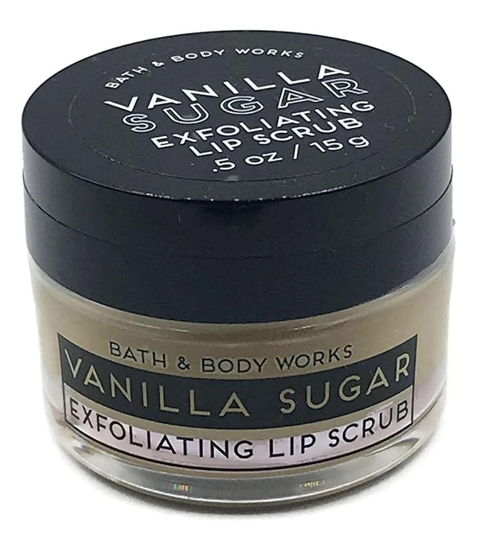 Bath and Body Works Vanilla Sugar Exfoliating Lip Scrub 0.5 oz / 15 g | Amazon (US)