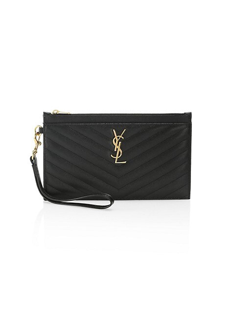 Monogram Matelassé Leather Pouch | Saks Fifth Avenue