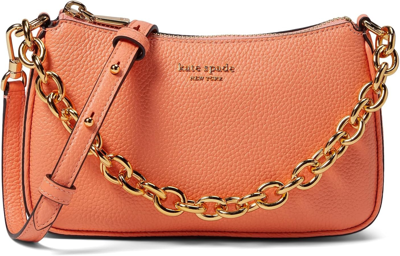 kate spade new york Jolie Pebbled Leather Small Convertible Crossbody | Amazon (US)