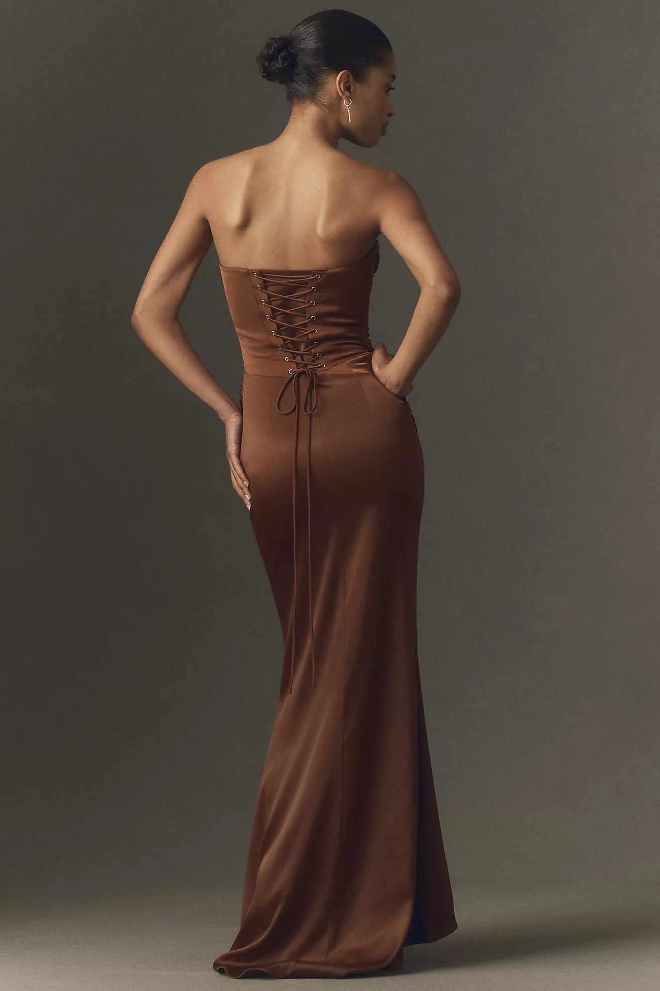 Mare Mare Odette Strapless Corset Maxi Dress | Anthropologie (US)
