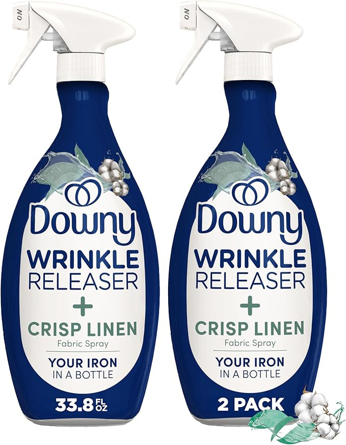 Downy Wrinkle Releaser Spray, All In One Formula, Removes Wrinkles, Static and Odor Eliminator, C... | Amazon (US)