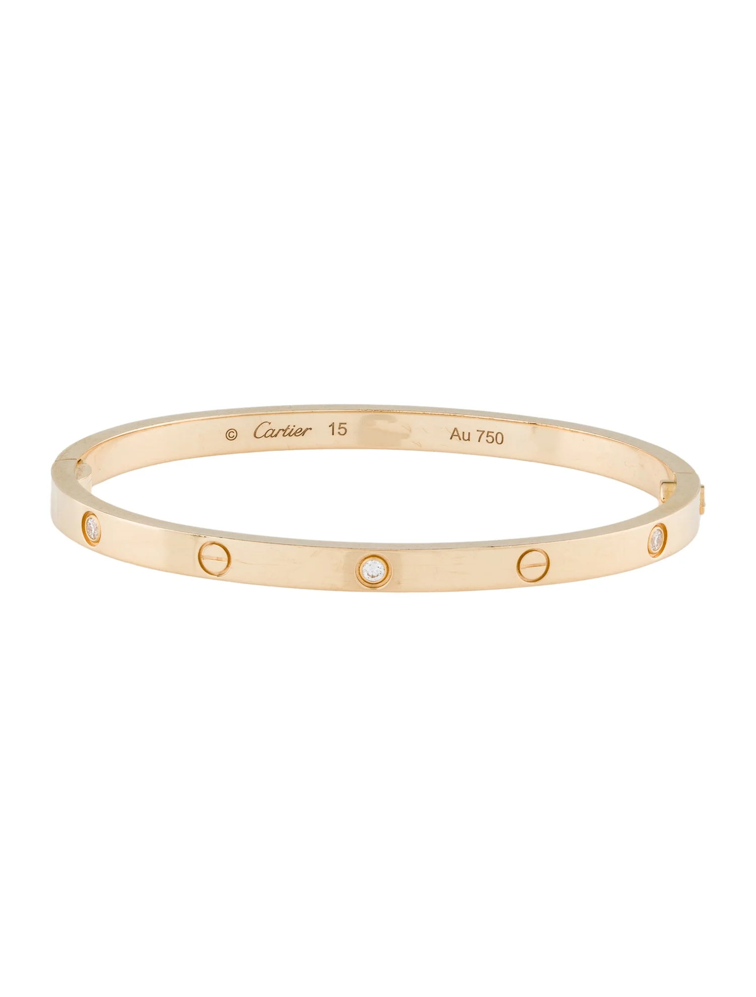 Cartier 6 Diamonds LOVE Bracelet - Bangle, Bracelets - CRT141785 | The RealReal | The RealReal