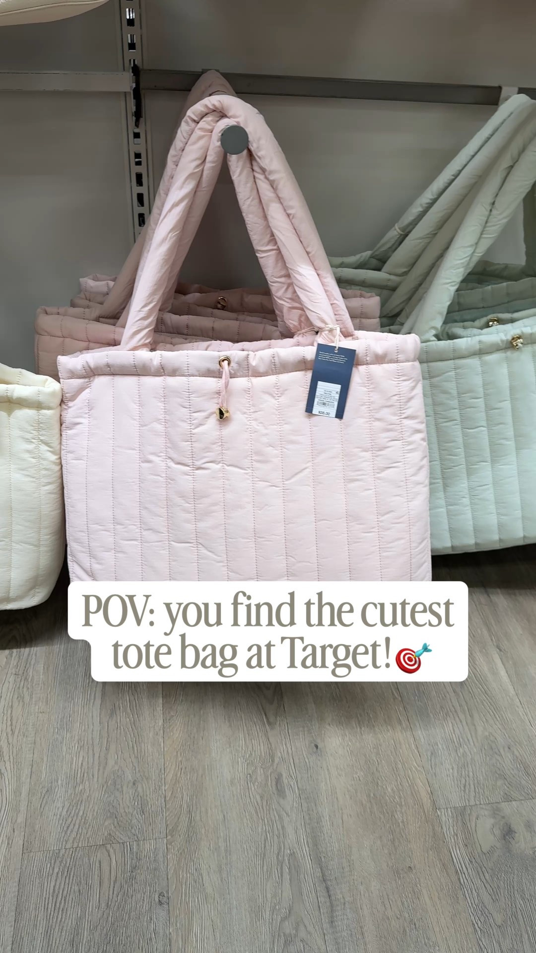 You find the cutest tote bag at Target 🎯  perfect for mom life , the gym or travel! Comes in pink, yellow , pale blue and black 

#LTKActive #LTKSeasonal #LTKTravel