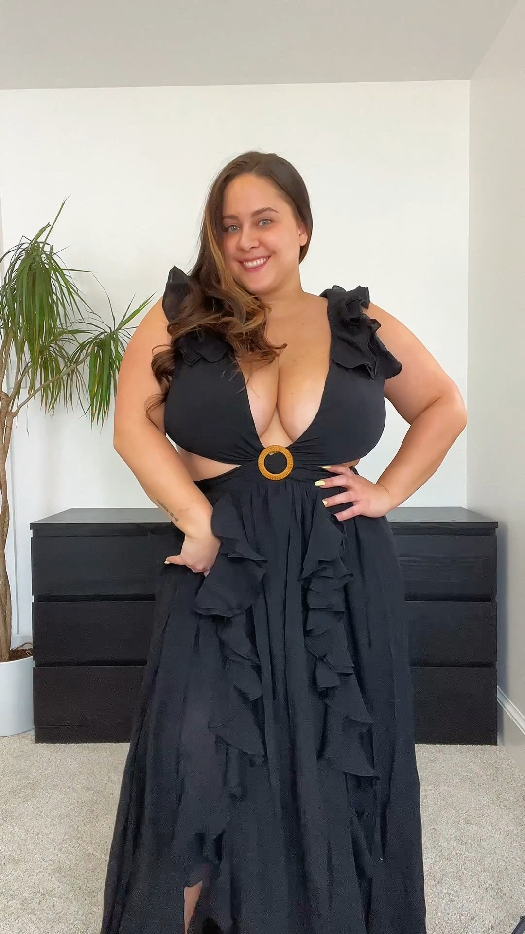 VICI DRESSES 40% OFF TODAY ONLY WITH CODE DRESS40 

All three dresses are shown in size XL

5’2” / size 14-16 / 38J 

Need b🍈🍈b tape for all 3! 

I wish the black on had a bit more fabric in the back, otherwise it is a stunning dress! 

The most comfortable fit would be the green dress! It has plenty of room to spare 

#dress #vici #summer 

#LTKStyleTip #LTKSaleAlert #LTKMidsize
