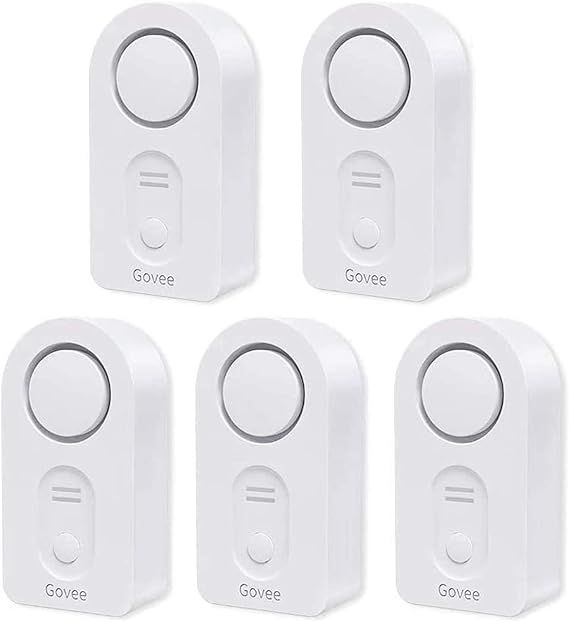 Govee Water Leak Detectors 5 Pack, 100dB Adjustable Audio Alarm Sensor, Sensitive Leak and Drip A... | Amazon (US)