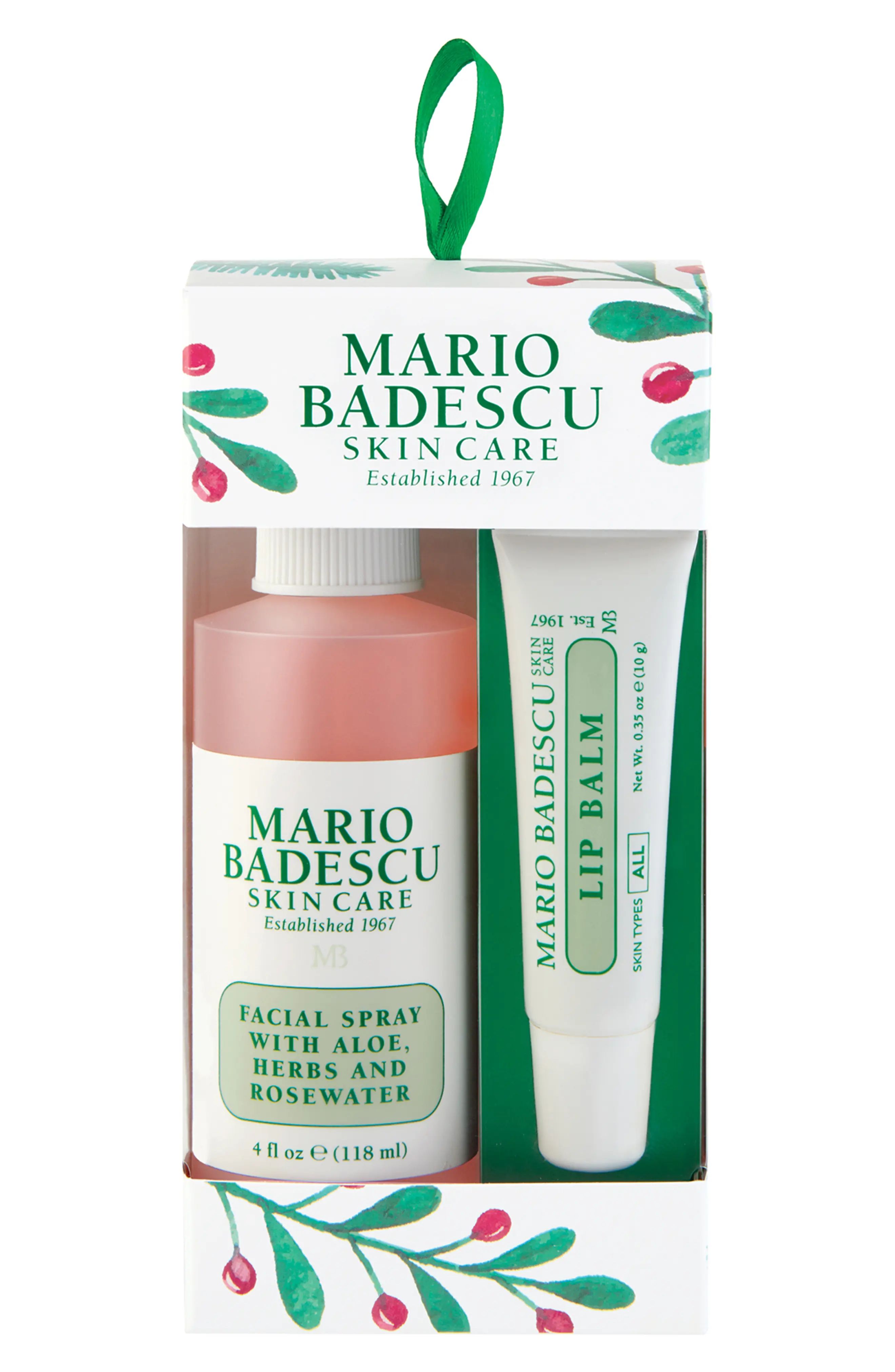 Mario Badescu Facial Spray & Lip Balm Ornament Duo ($15 Value) | Nordstrom