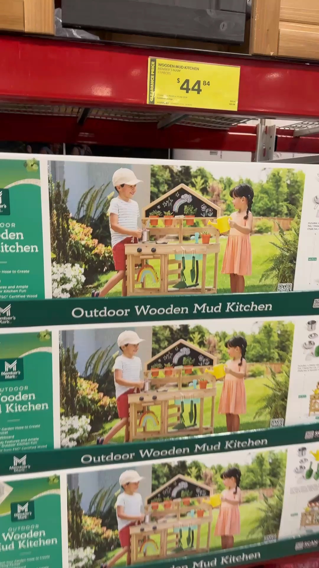 This was one of my favorite Sam’s Club finds, and it’s on sale now! 🙌 I spotted the Member’s Mark mud kitchen marked down to $44 at my local club, and it’s available online too.

If you want the link, just comment SHOP and I’ll send it your way!

#SamsPartner #SamsClub #SamsClubFinds #OutdoorToys #SummerDeals