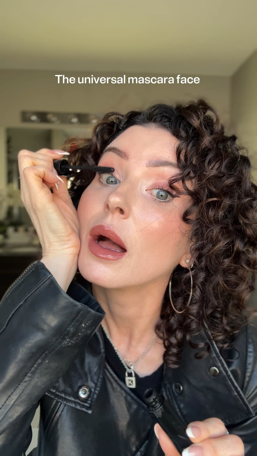 The mascara face lol! 
This Armani Mascara is the bomb tho! 


#LTKOver40 #LTKBeauty