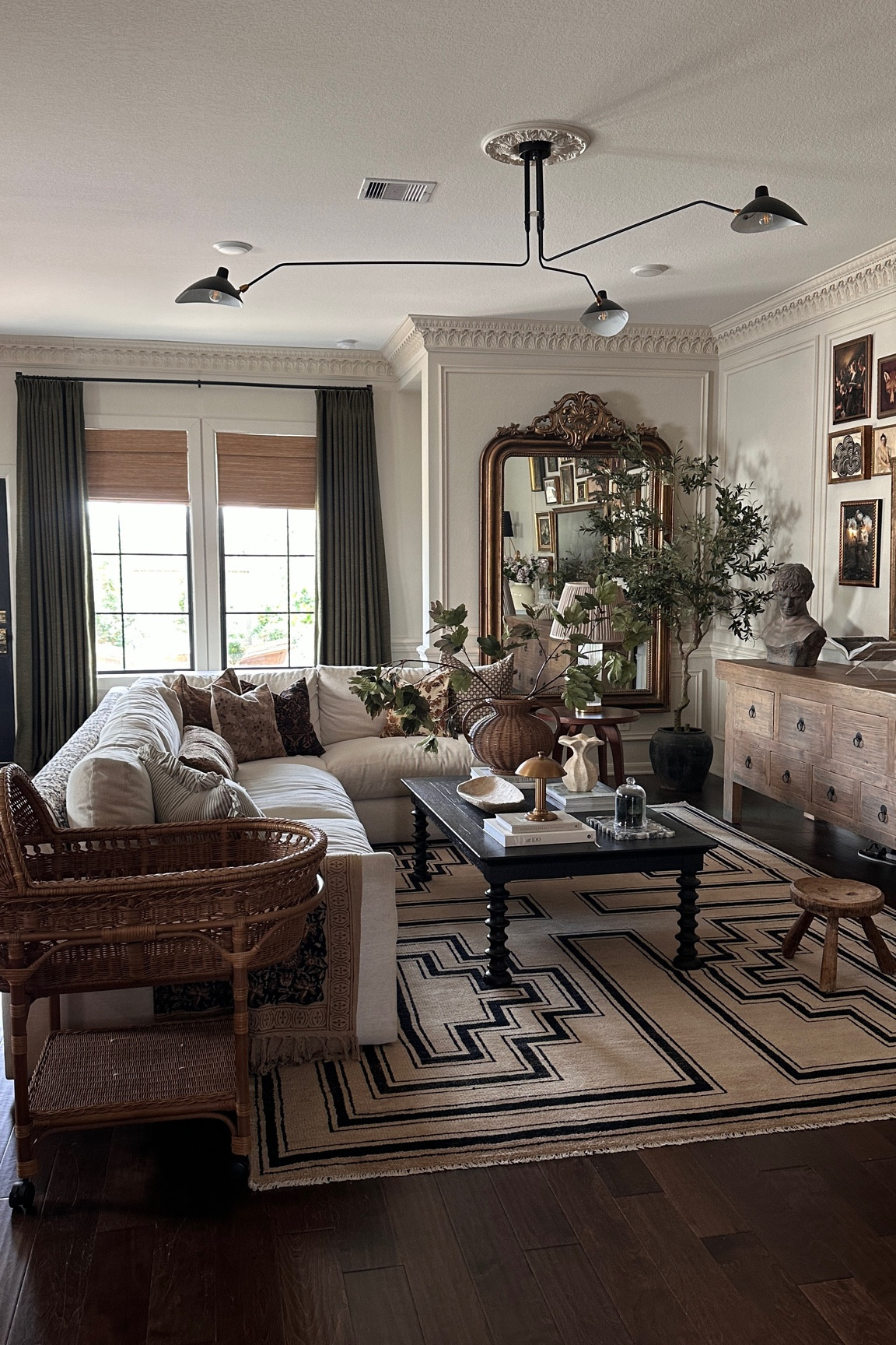 Love love my new rug and side table from @Lulu and Georgia  it’s so bold and beautiful in here! 

#LTKHome