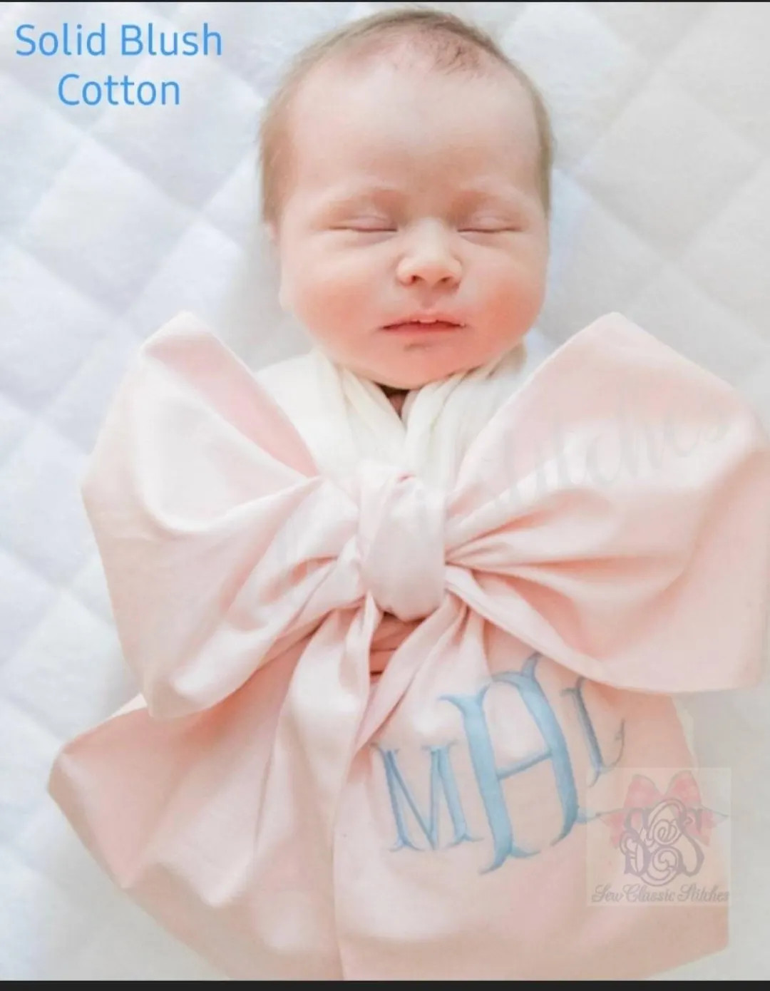 Monogrammed Baby Sash Newborn Bow Sash Silk Newborn Embroidered Sash Baby Shower Gift Photo Baby ... | Etsy (US)