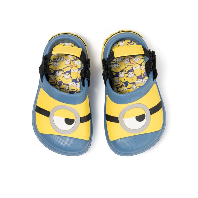 Minions Toddler and Little Kids Adjustable Strap Clogs | Walmart (US)