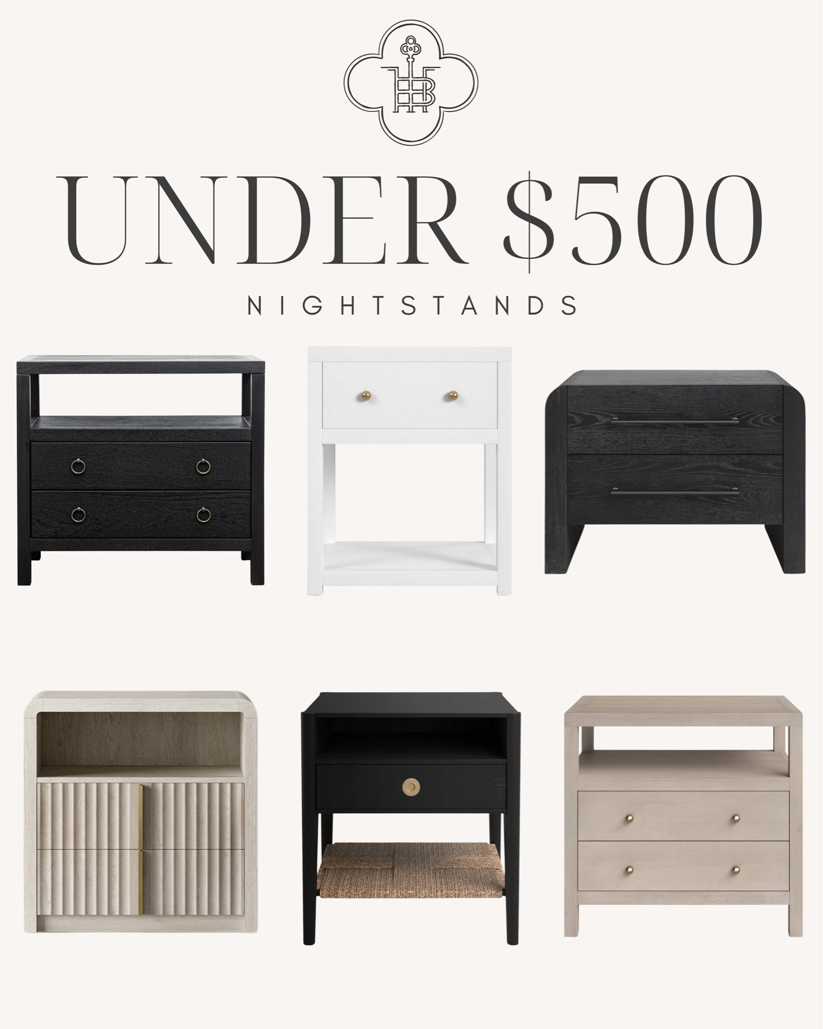 Nightstands under $500!

#LTKSeasonal #LTKHome
