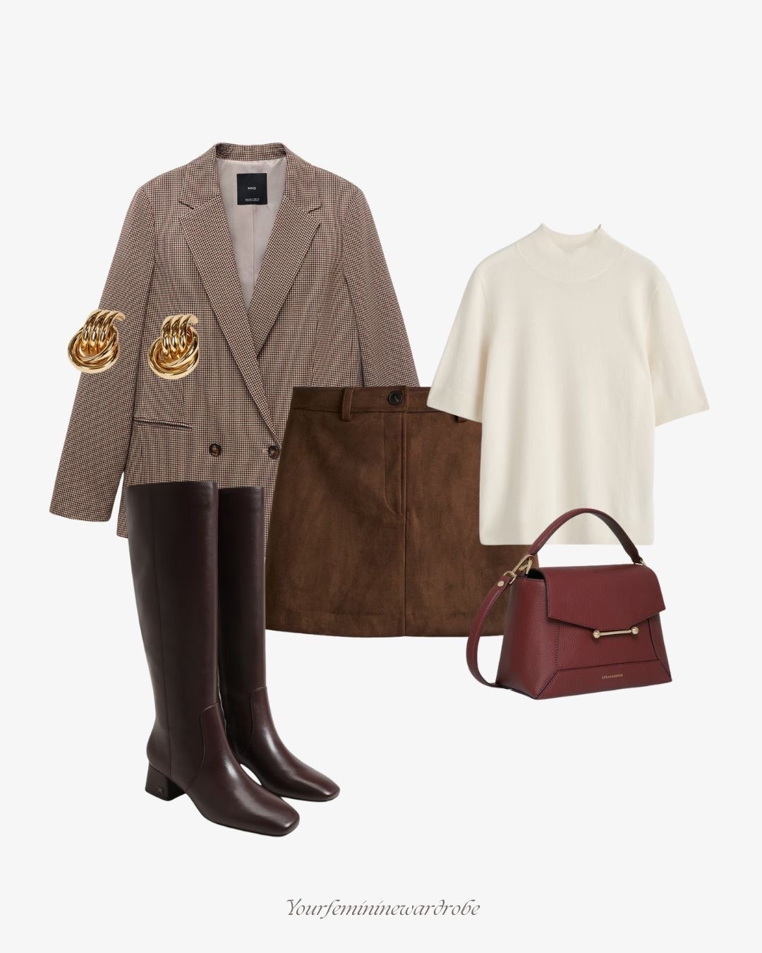 Simple and pretty look for fall 🍂✨