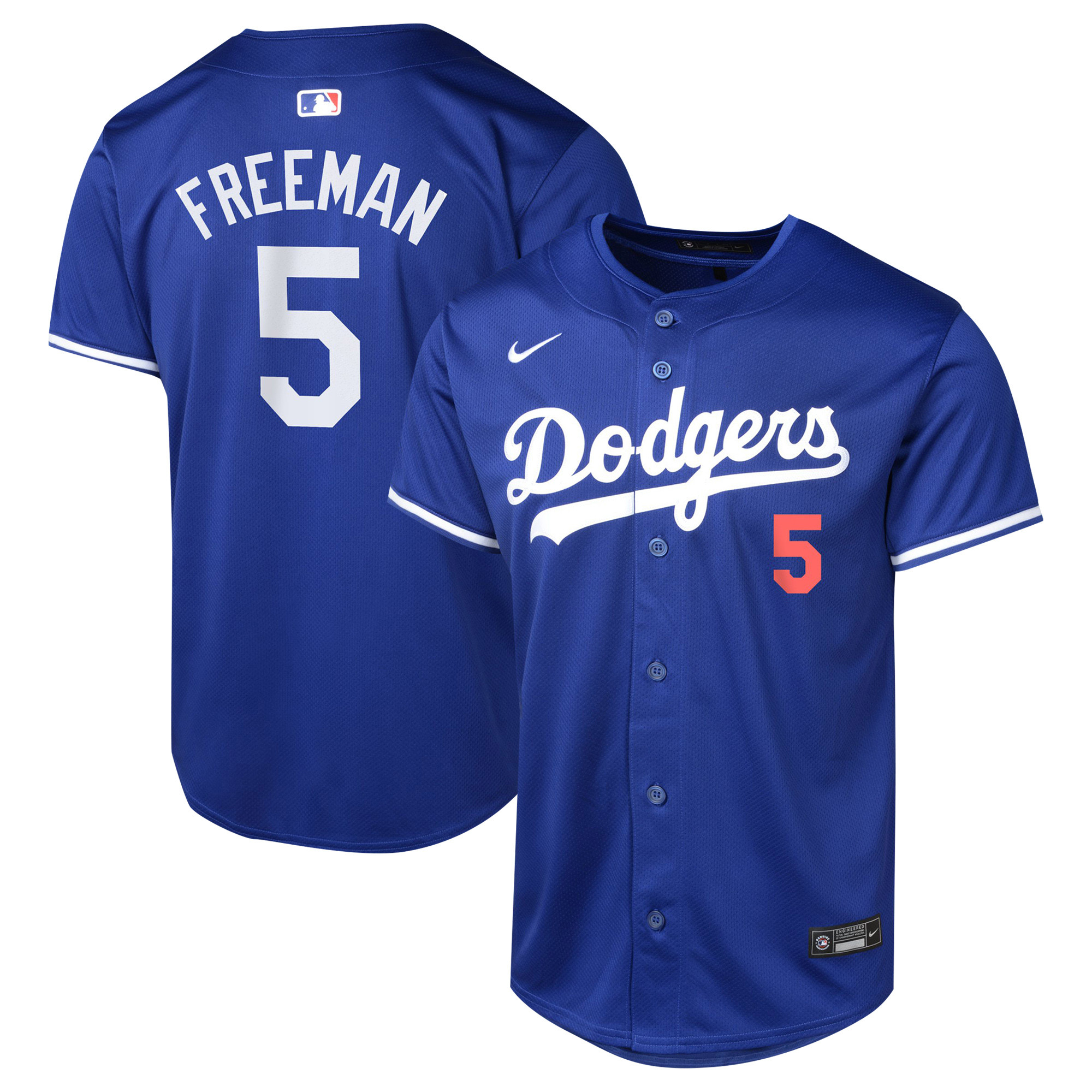 Youth Nike Freddie Freeman Royal Los Angeles Dodgers Alternate Limited Player Jersey | Fanatics