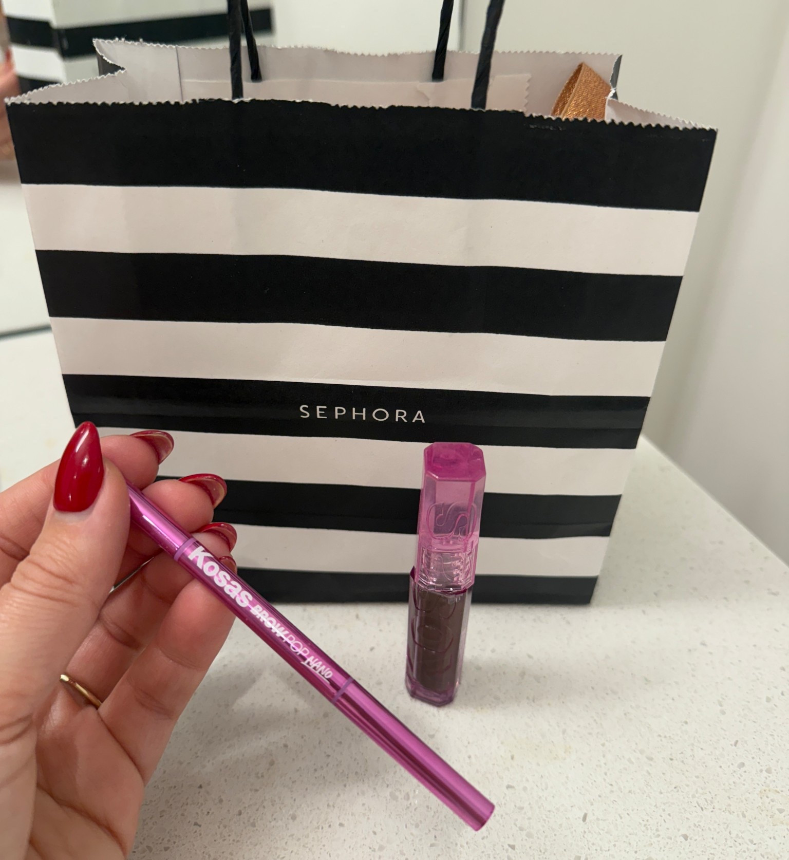 Bought the Kosas Air Brow & brow pop nano 

#LTKcanada #LTKbeauty #LTKgiftguide