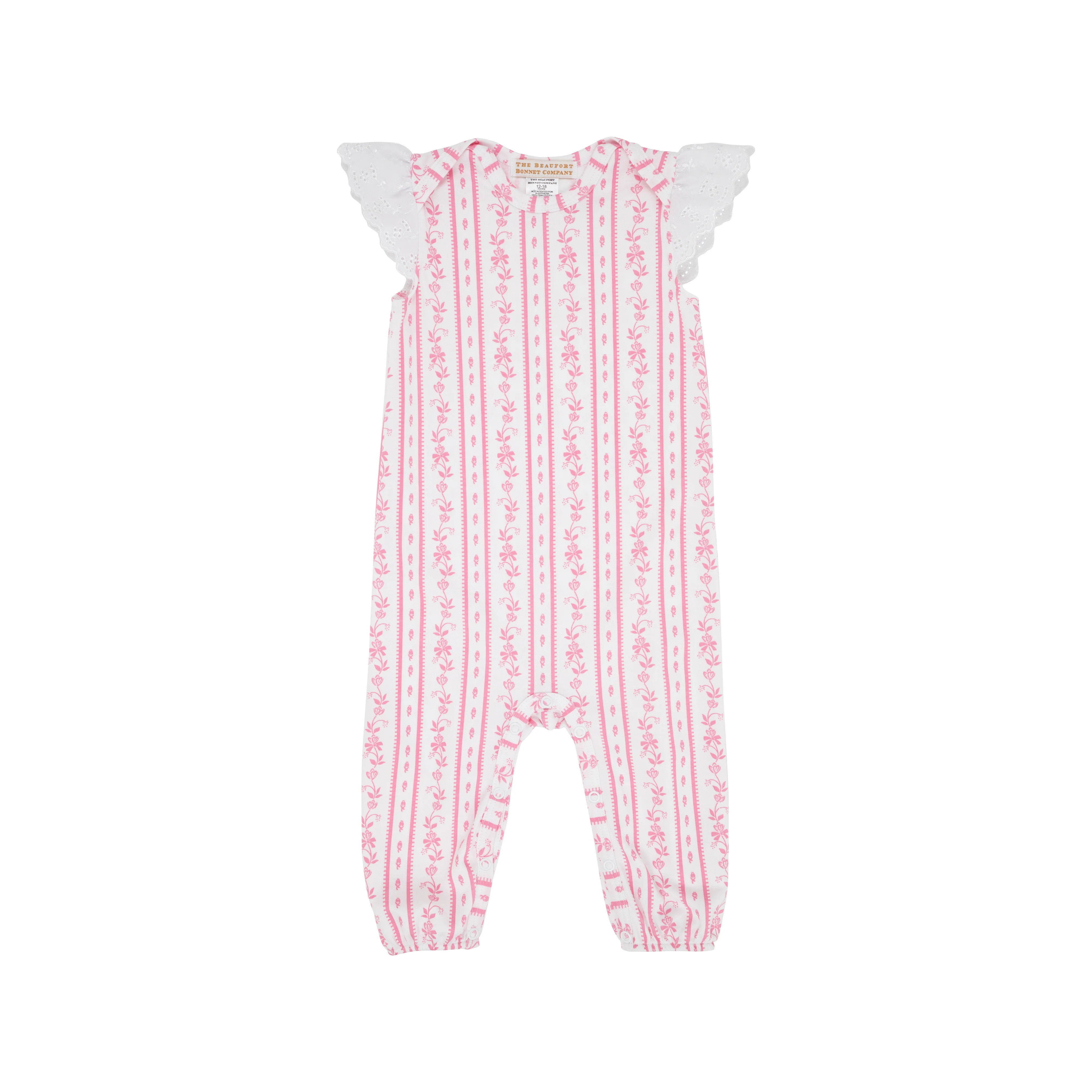 Wendy's Warm Onesie - French Country Coterie with Eyelet Angel Sleeve | The Beaufort Bonnet Company