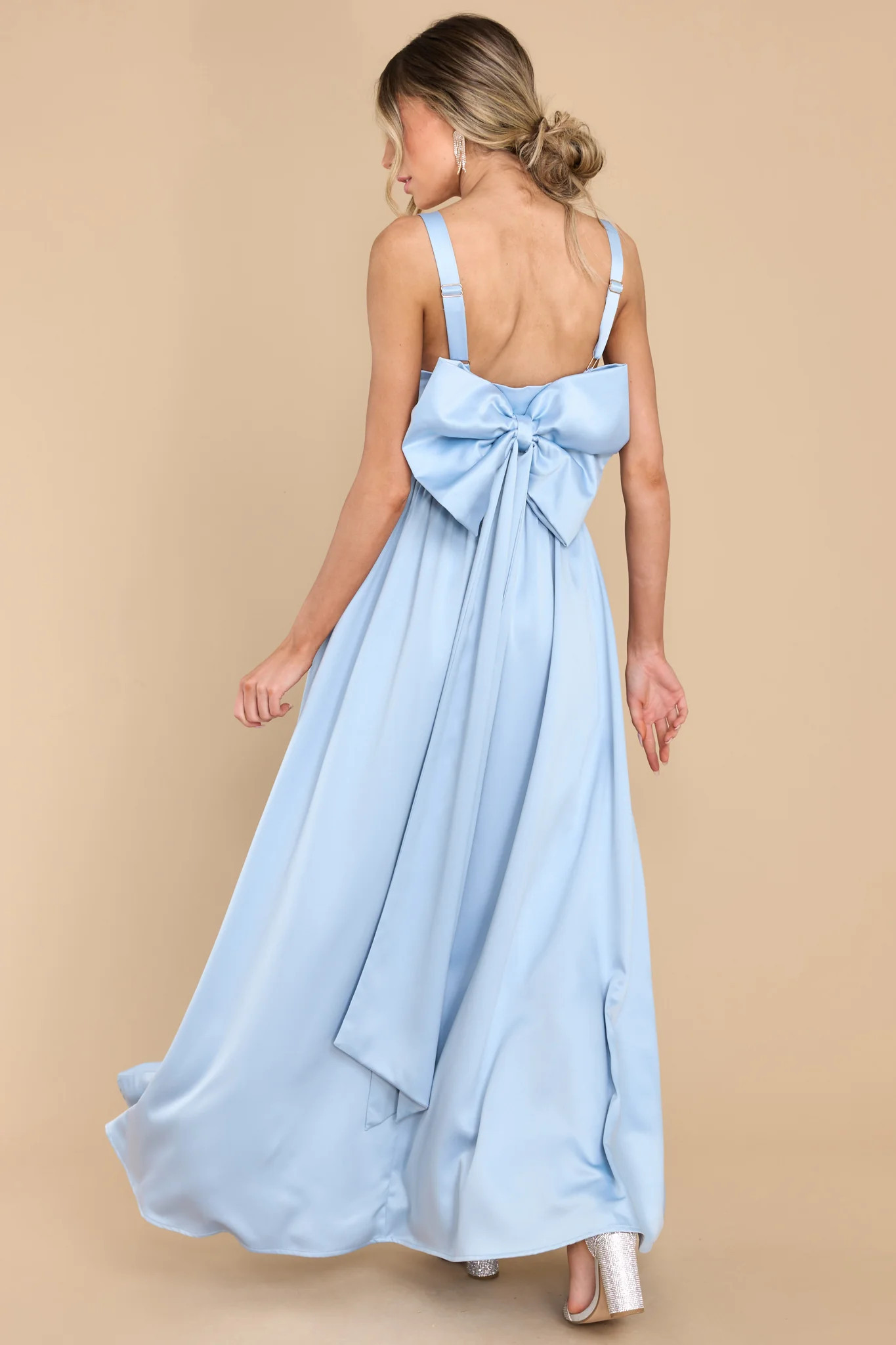 Light Up My Life Dusty Blue Maxi Dress | Red Dress 
