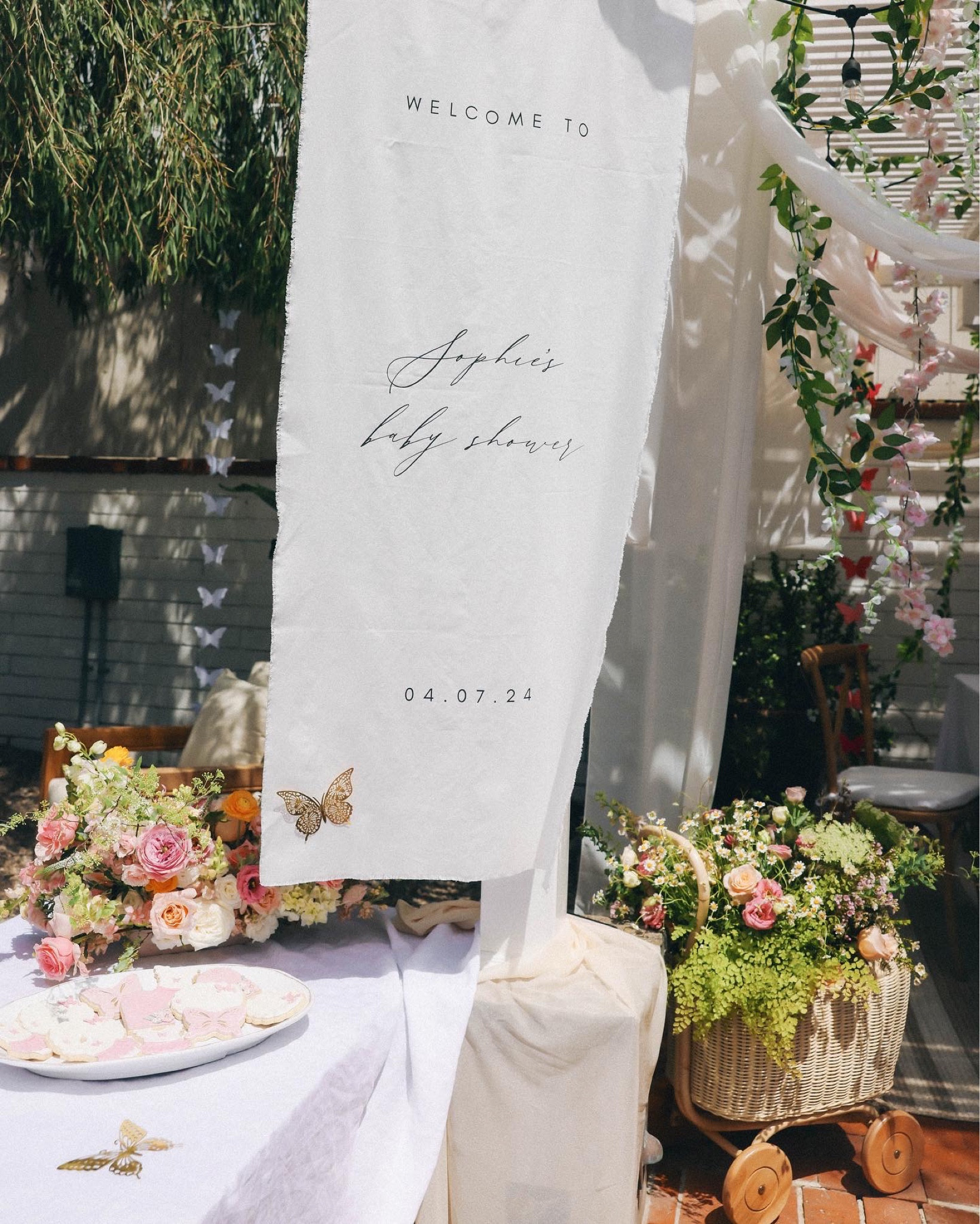 Baby shower decor 