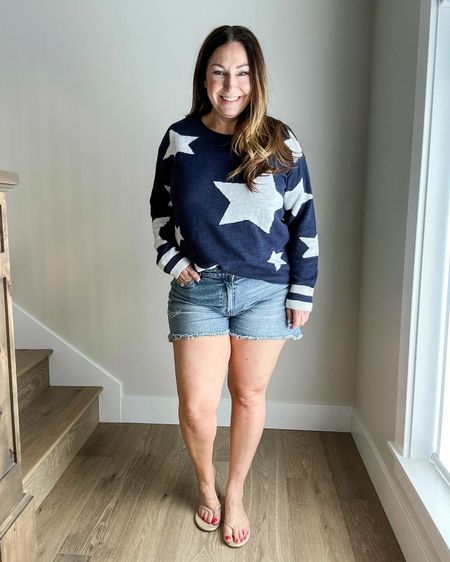 Memorial Day outfit inspo

Fit tips: 

Memorial Day  midsize outfit  midsize style  summer outfit  sweater  denim shorts  the recruiter mom  

#LTKmidsize #LTKstyletip

#LTKSeasonal