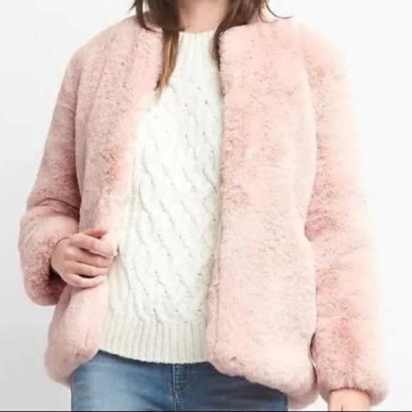Pink Faux Fur Coat | Poshmark