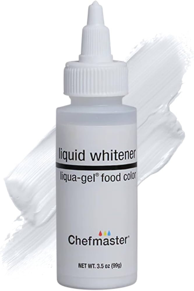 Chefmaster Liquid Whitener Liqua -Gel Food Coloring | Brighter Whites & Pastels | Professional-Gr... | Amazon (US)