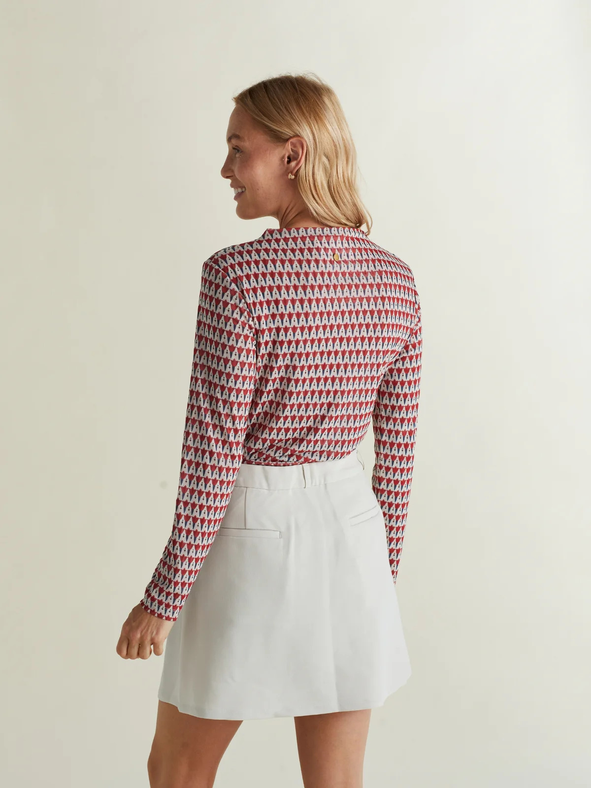 Luxe Opaque Long Sleeve Top | A. PUTNAM